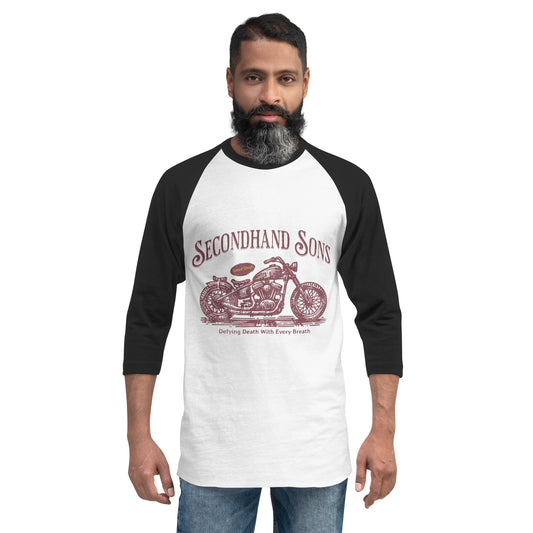 Speed shop 3/4 sleeve raglan shirt