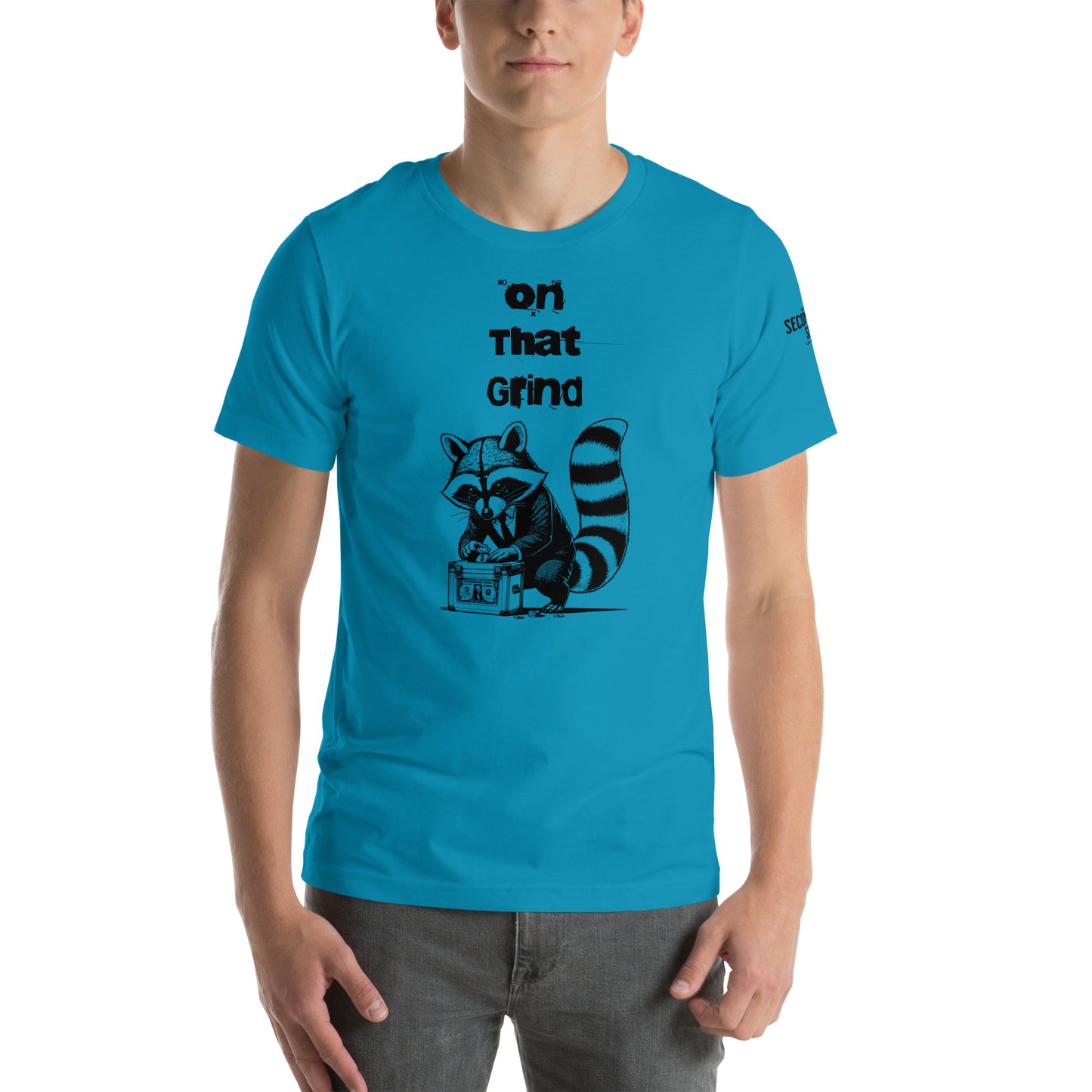 On That Grind Raccoon T-Shirt
