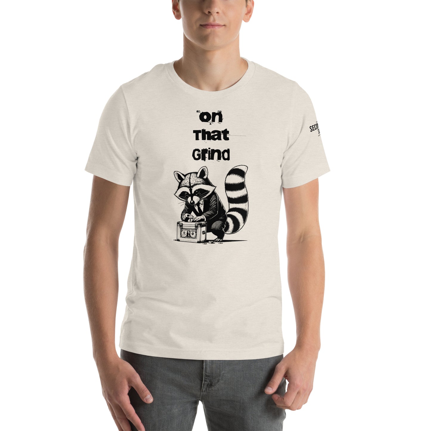 On That Grind Raccoon T-Shirt