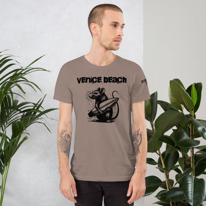 Venice Beach Surf Rat T-shirt (Light Colors)