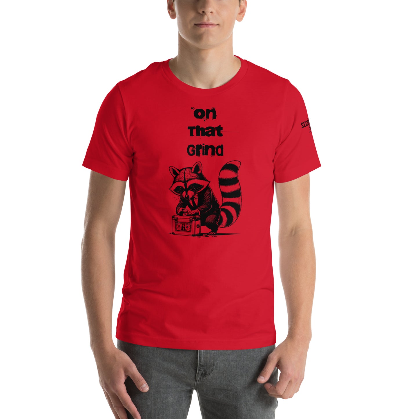 On That Grind Raccoon T-Shirt