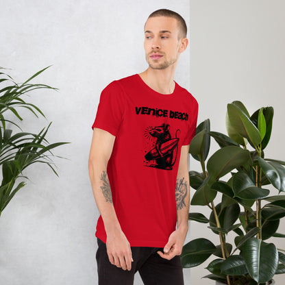 Venice Beach Surf Rat T-shirt (Light Colors)