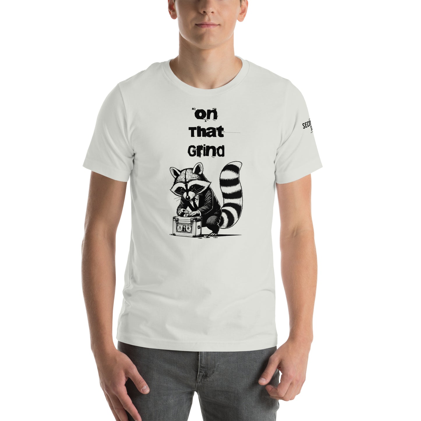 On That Grind Raccoon T-Shirt