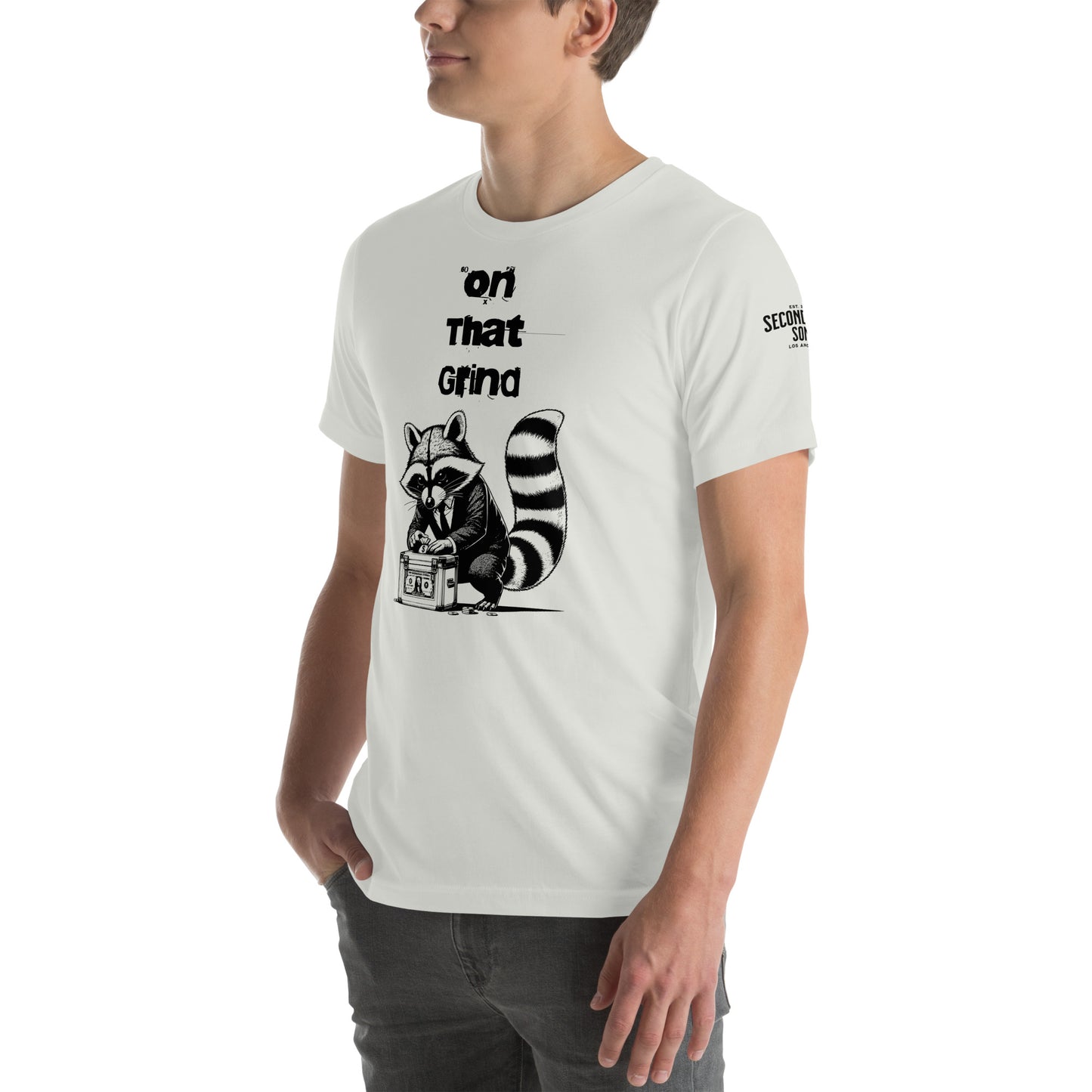 On That Grind Raccoon T-Shirt