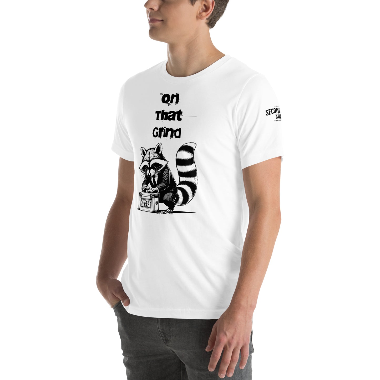 On That Grind Raccoon T-Shirt