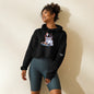 Fancy Cat Crop Hoodie